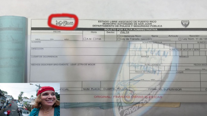 Recogen libretas de "Ticket" en San Juan por que dicen "Ciudad Patria"