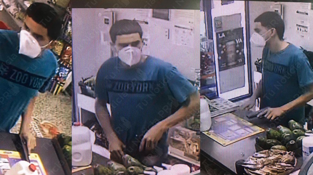  Se Busca: Qued&oacute; retratado durante un robo en Ponce 