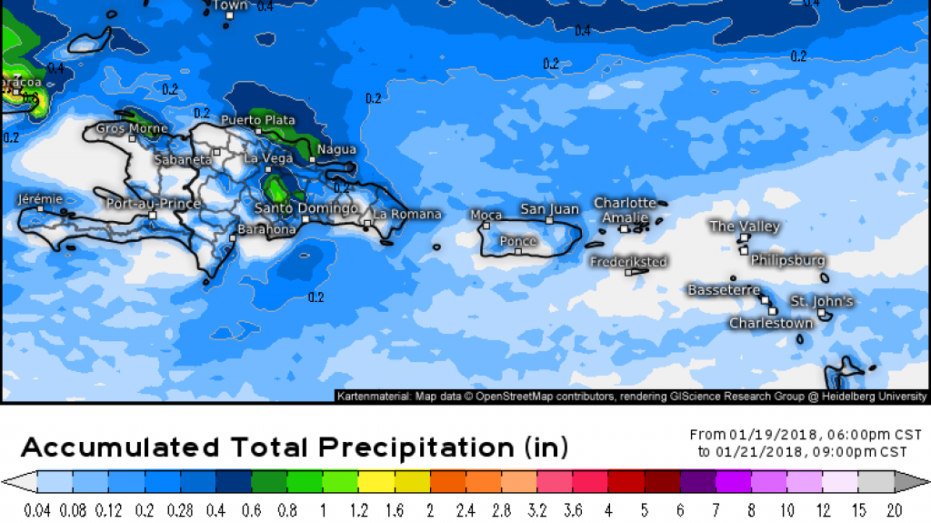 Grupos ligeros de nubosidad generar&aacute;n precipitaciones dispersas&nbsp; 
