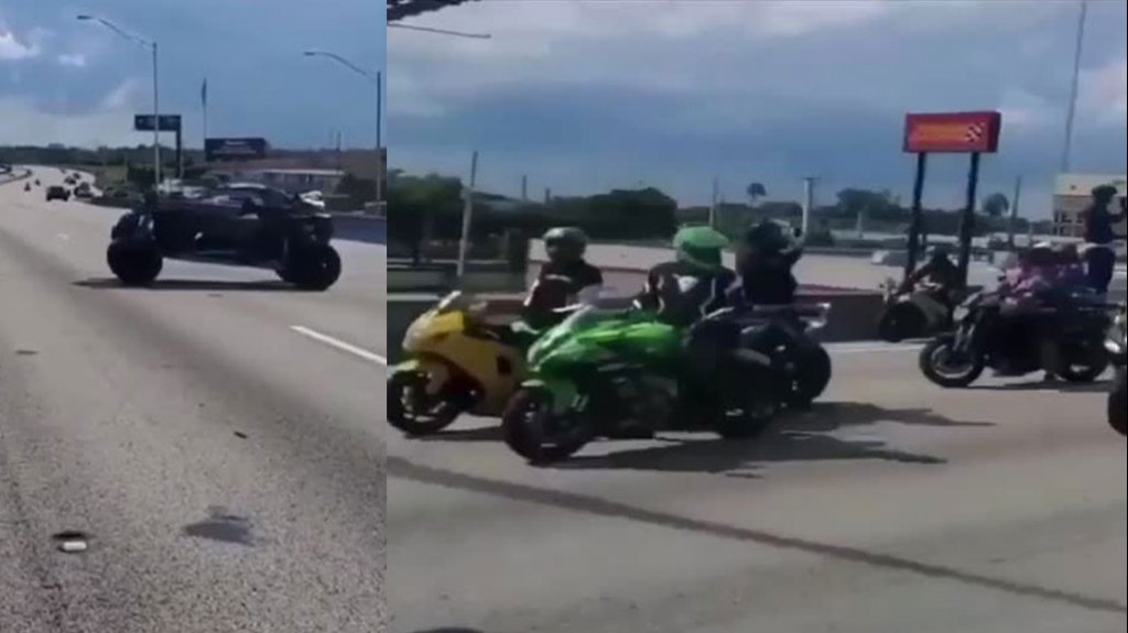  Video: Boricuas Cierran expreso en Miami para &ldquo;chillaera de gomas&rdquo; en &ldquo;todo terreno&rdquo; 