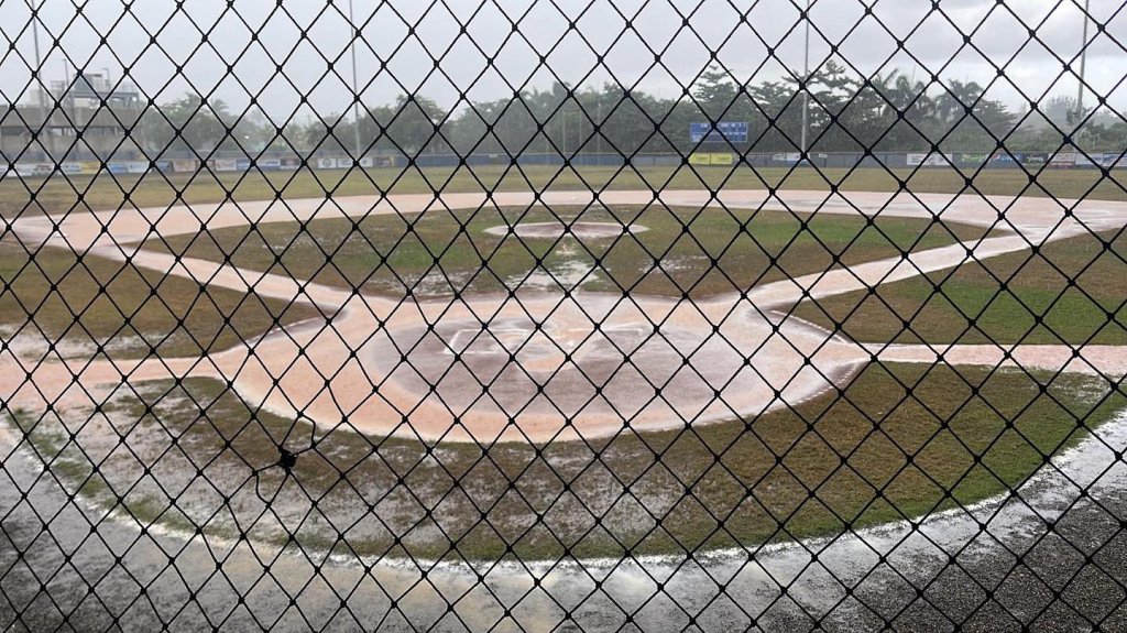  Pospuesto por lluvia el partido de béisbol entre los Grises de Humacao y los Arenosos de Camuy 