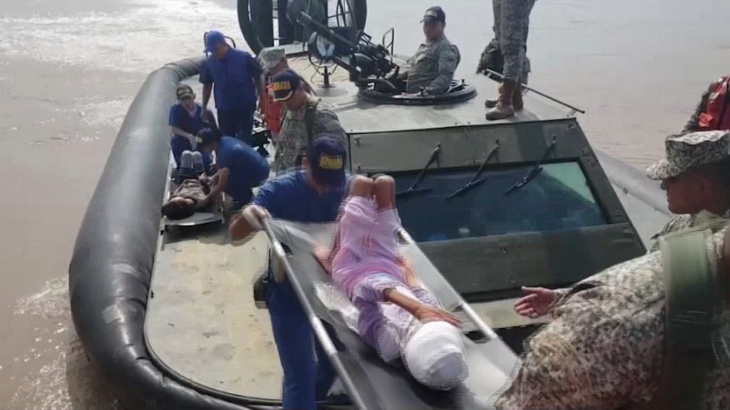  Video: Encuentran en Per&uacute; a mujer y 3 ni&ntilde;os colombianos perdidos hace m&aacute;s de un mes en Amazon&iacute;a 