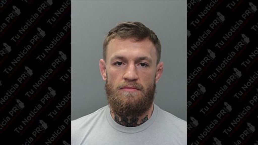  Arrestan en Miami Beach al boxeador de artes marciales mixtas Conor McGregor por el "robo" de un celular 