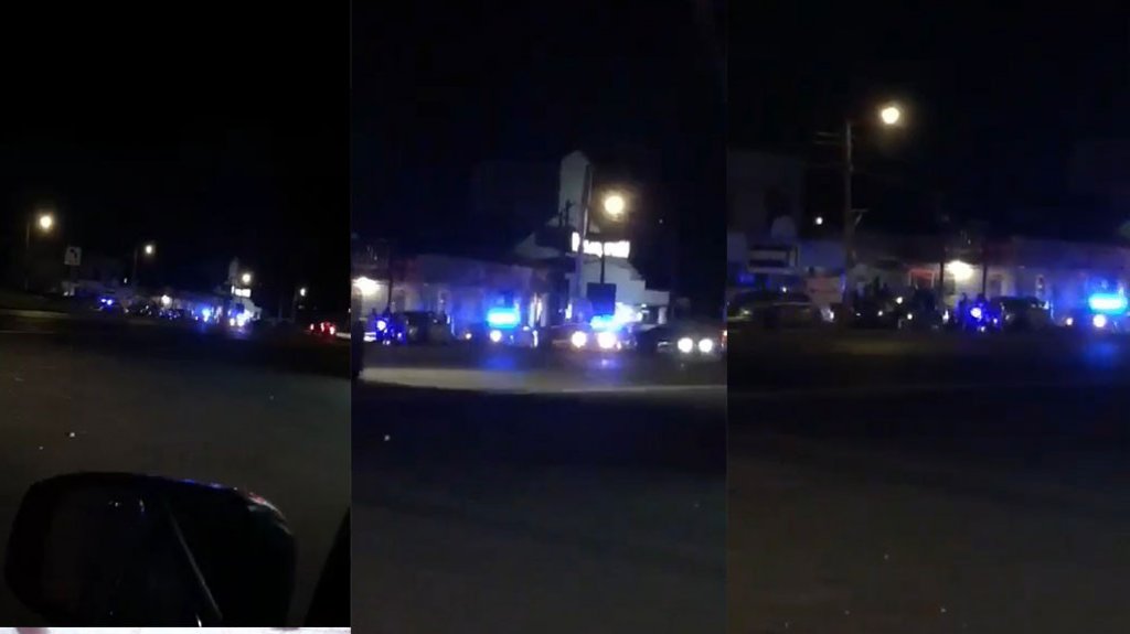  Video: Momento en que polic&iacute;a interviene en negocio de Camuy abarrotado de personas 