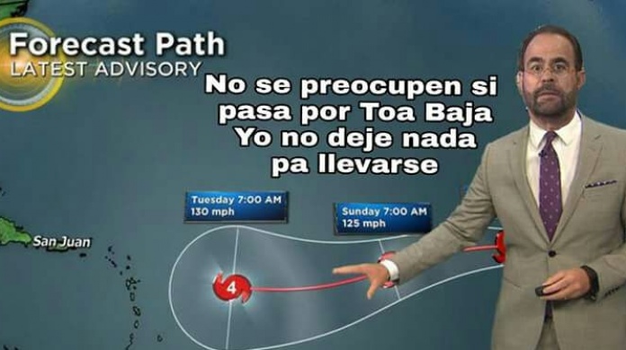 Porque no podían faltar comienzan los "Memes" del huracán Irma 