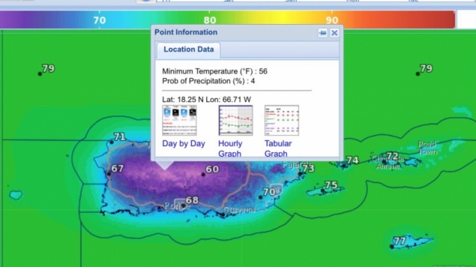 Â¡AbrÃ­guese bien! Temperaturas mÃ­nimas podrÃ­an descender hasta los 56Âº F...