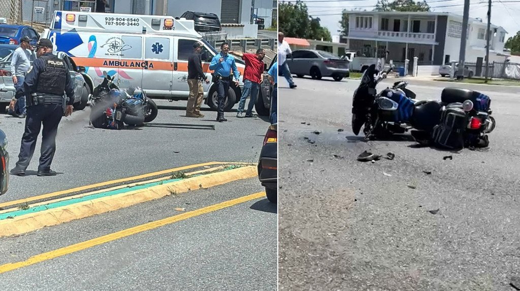  Video: Muere param&eacute;dico tras accidente en motora en la PR-2 en Quebradillas 