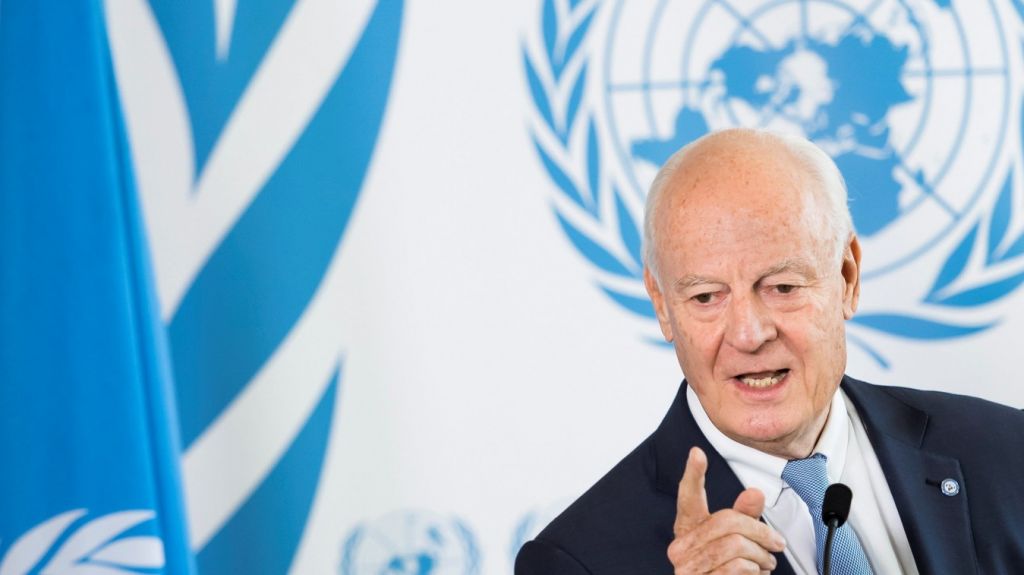  De Mistura dejar&aacute; el puesto de enviado de la ONU para Siria en noviembre 