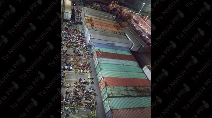 Comienzan  las filas para el "Black Friday" en  PR 