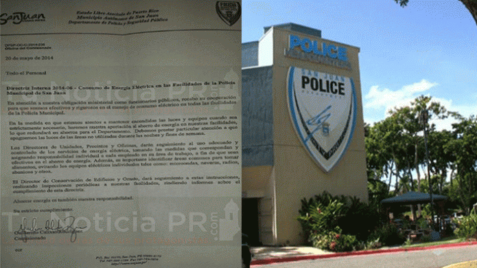 Oficial de la PolicÃ­a de San Juan aclara Directriz de ahorro de Luz