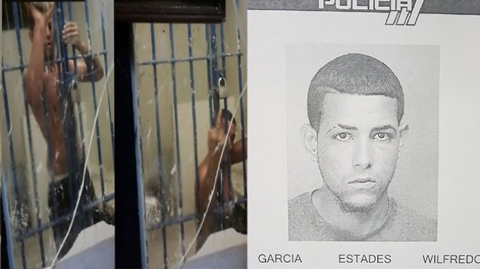 Video: A la cÃ¡rcel joven que amenazo a su abuela en Naguabo y destruyo celda del cuartel 