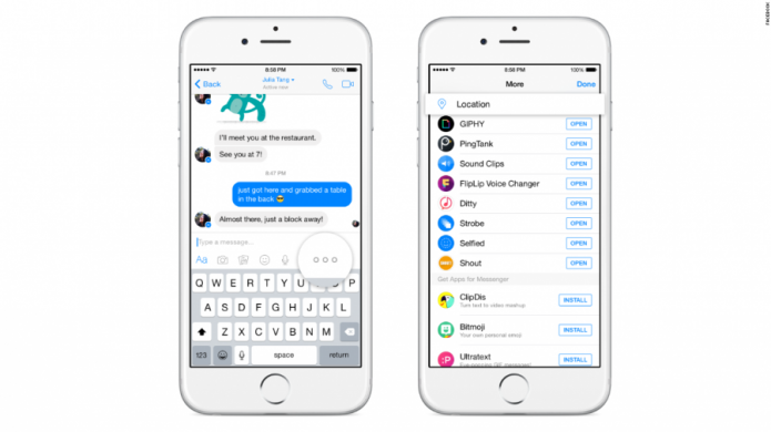 Facebook Messenger desactiva el rastreo automÃ¡tico de ubicaciÃ³n
