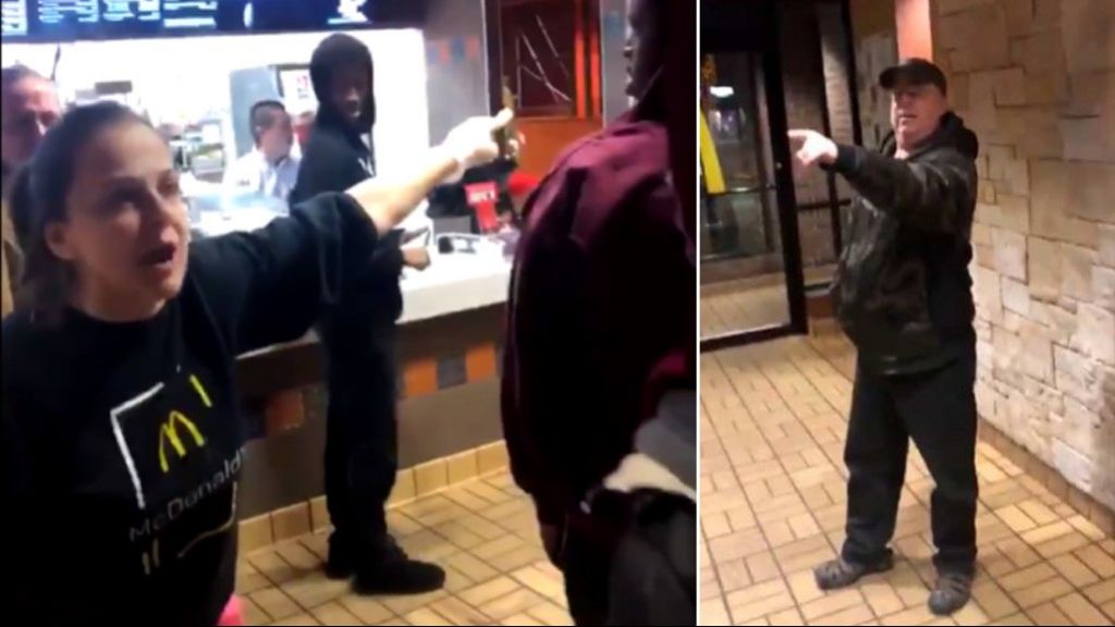  VIDEOS: Gerente de un McDonald's echa a unos musulmanes negros amenazados por un hombre armado 