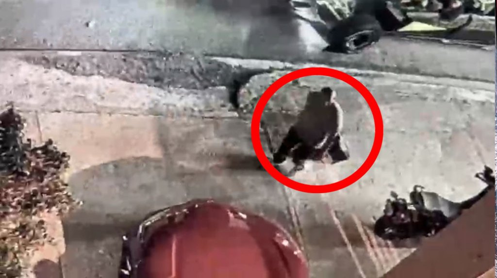  Publican video del sospechoso de dejar un bulto frente a oficinas de Luma en Santurce 
