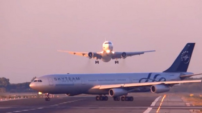 Impactante video: Pilotos rusos evitan una catÃ¡strofe aÃ©rea en Barcelona