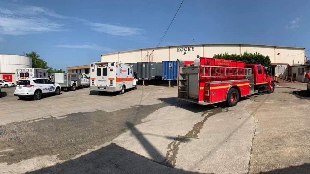  Se registra Explosi&oacute;n en la Planta ROCKY en Moca 