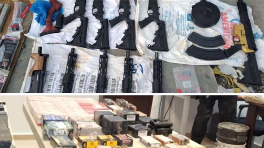  Confiscan un arsenal y 91 mil dólares en allanamientos que culminan con dos sujetos arrestados 