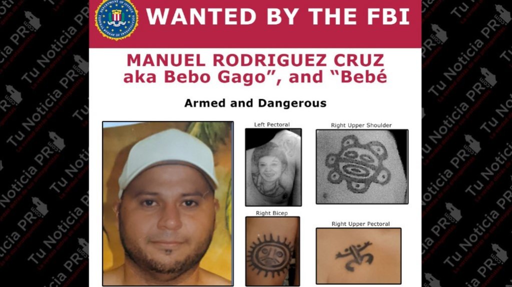  FBI busca a &ldquo;Gago&rdquo; por narcotr&aacute;fico 