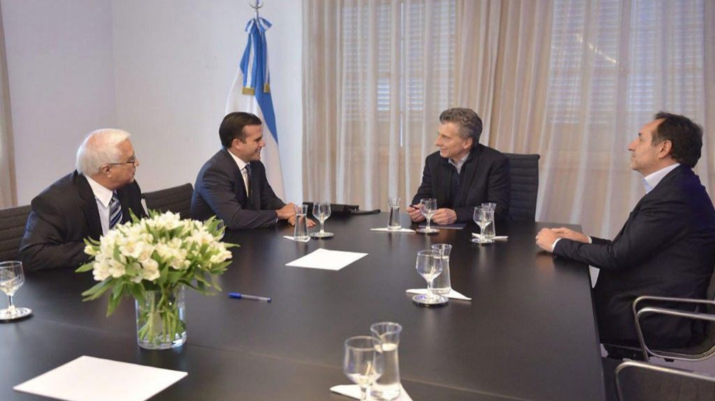  Rossell&oacute; Nevares se re&uacute;ne con el presidente argentino Macri 