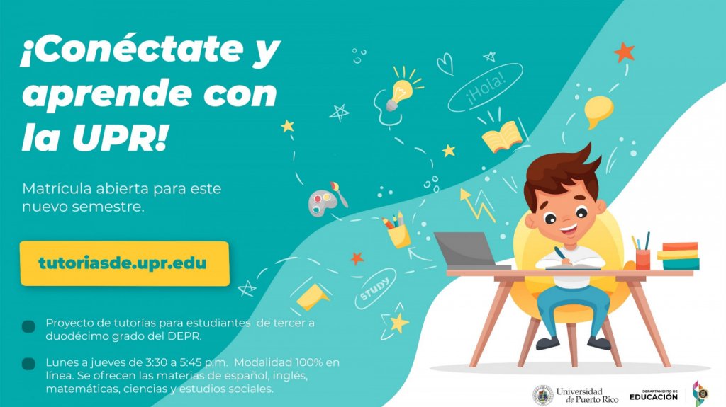  La UPR de R&iacute;o Piedras ampl&iacute;a proyecto de tutor&iacute;as gratuitas para estudiantes de escuelas p&uacute;blicas 
