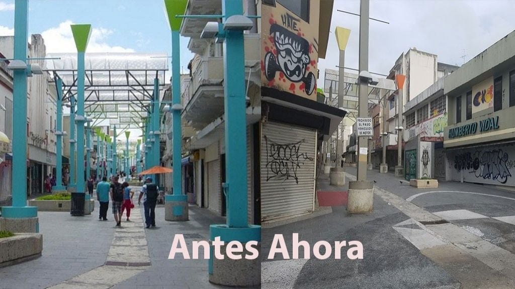  Con un video muestran “El pueblo Fantasma” en el que se convirtió el paseo de Diego en Rio Piedras 