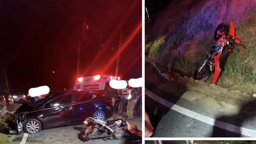  Dos motoristas resultan con lesiones graves tras chocar en carretera de Moca 