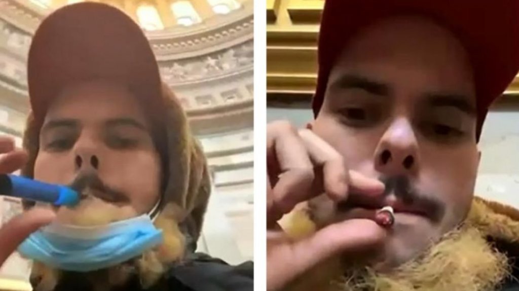  FBI arrest&oacute; a DJ de Nueva York que presumi&oacute; fumando marihuana durante asalto al Capitolio Nacional 