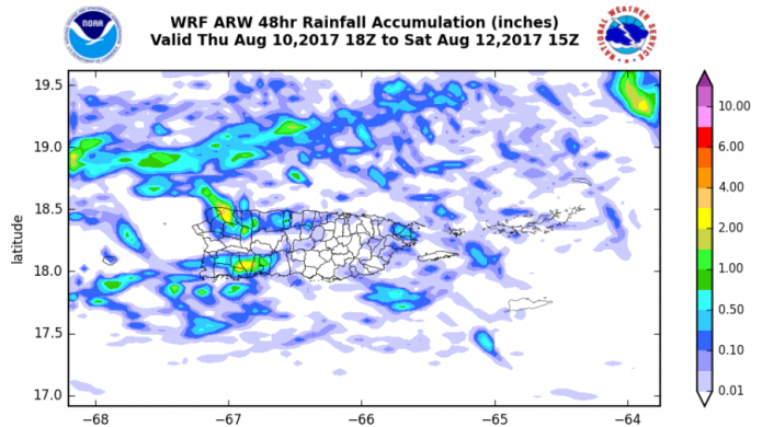 Intenso calor durante el fin de semana.