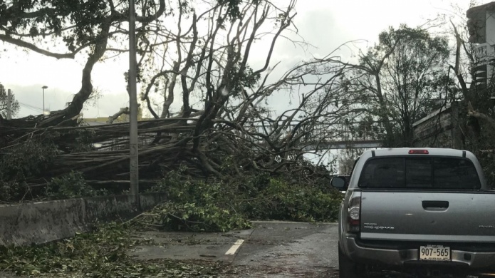 Video: Bomberos comienzan a despejar la 65 de infanterÃ­a