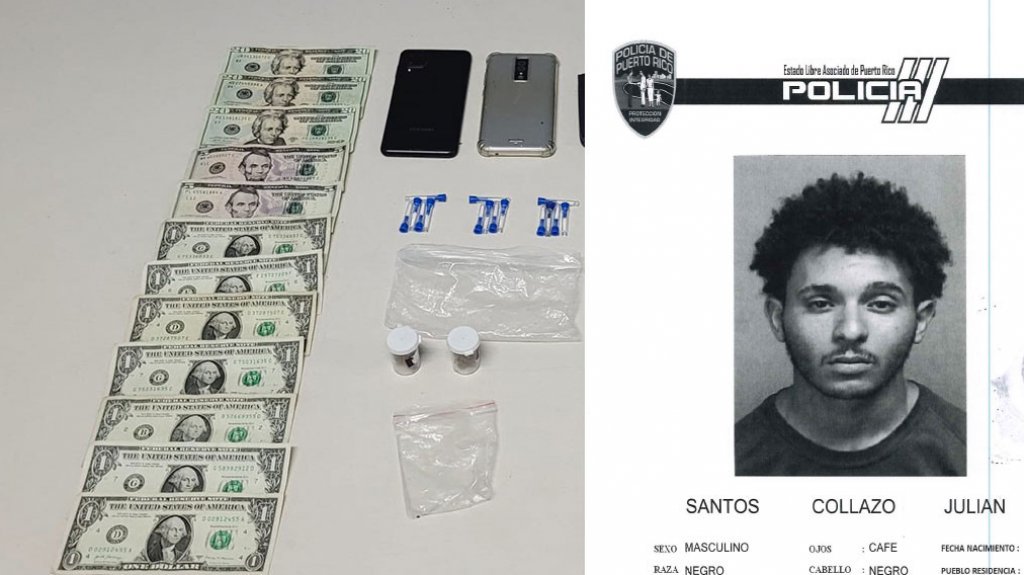  Arrestado con drogas en Vega Alta 