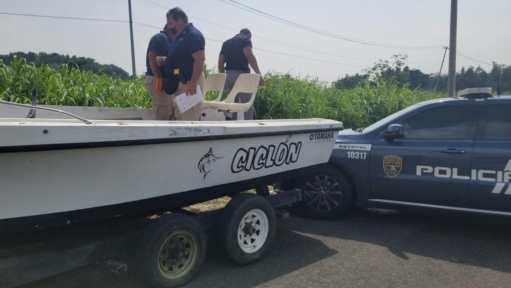  Recuperan en Humacao un bote robado en Las Piedras 