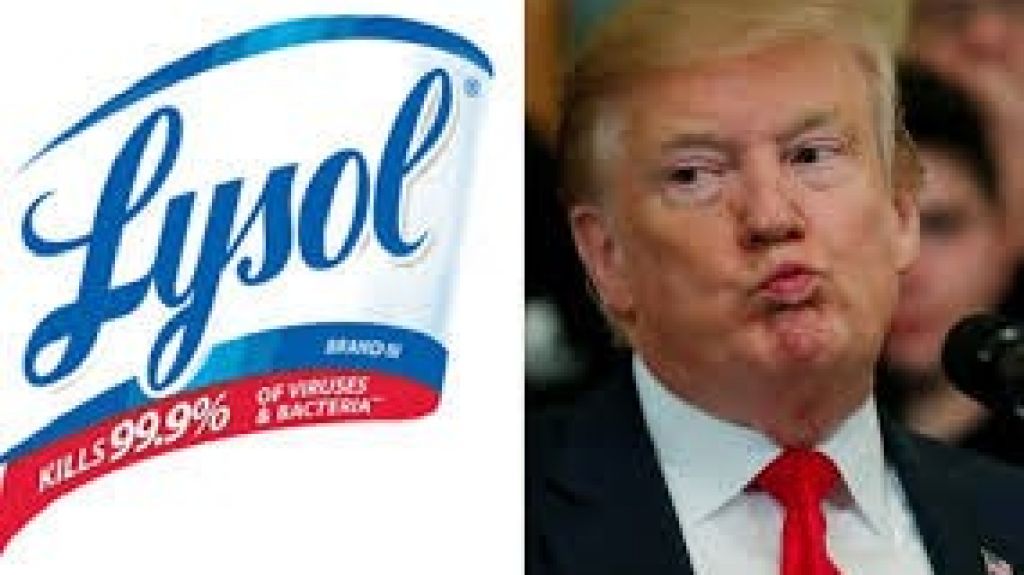  Fabricante de desinfectante y m&eacute;dicos rechazan el remedio de Trump 