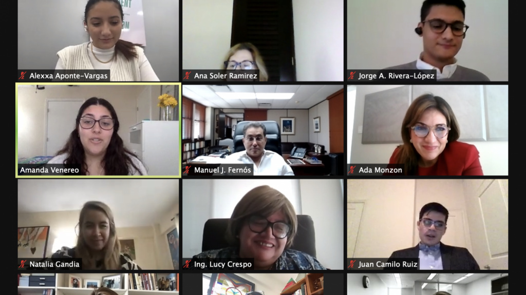  Jenniffer Gonz&aacute;lez re&uacute;ne a su task force de ciencias 