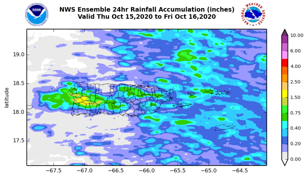  Amplios aguaceros y fuertes tronadas en el pronóstico de esta tarde 