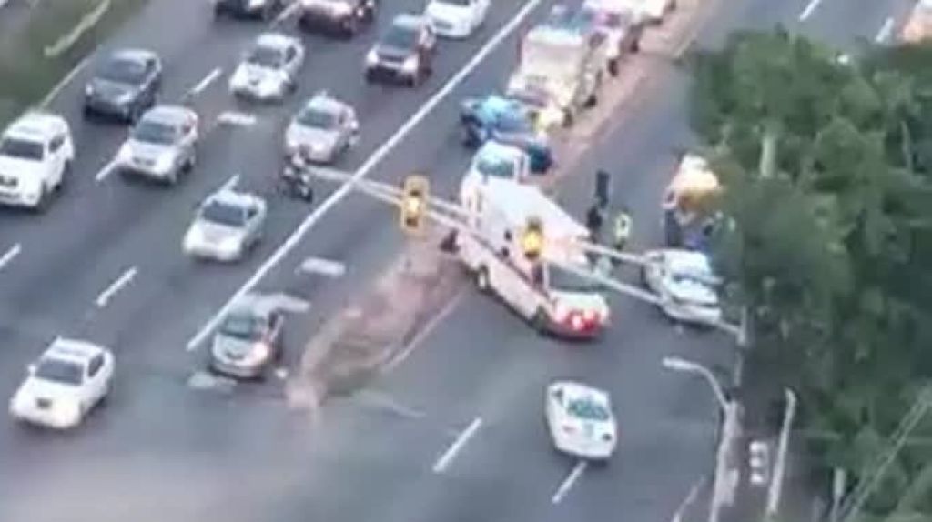  Video de los segundos luego del tiroteo en Guaynabo que dej&oacute; una mujer muerta 
