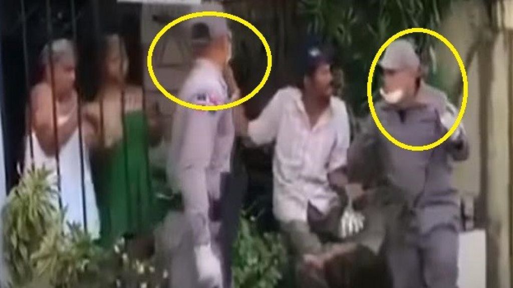  Suspenden agentes de la PN que apresaron hombre cuando buscaba comida durante toque de queda 