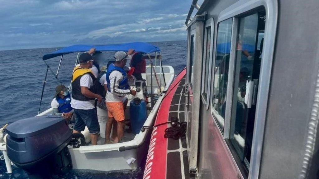  Guardia Costera rescata a 12 indocumentados venezolanos al sureste de las Islas V&iacute;rgenes de EEUU 