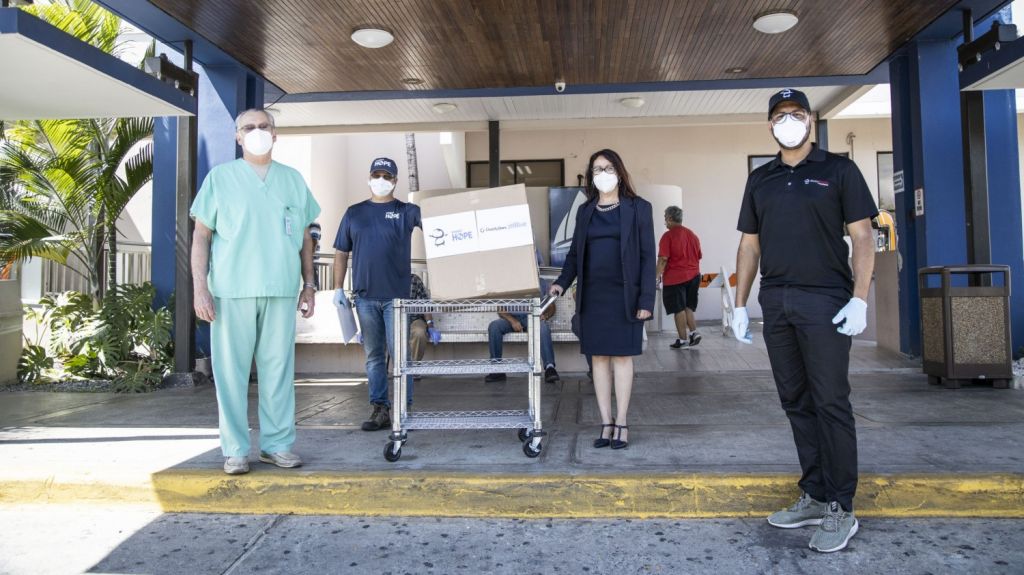  Puerto Rico y Rep&uacute;blica Dominicana reciben equipos de protecci&oacute;n 