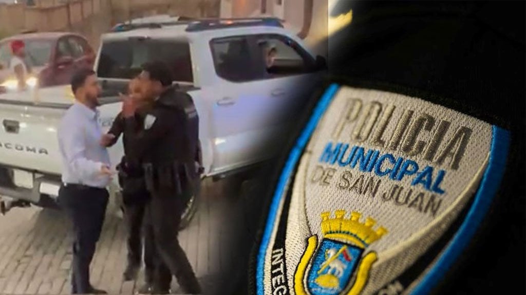  Video:Investigan altercado entre &ldquo;Gallo The Producer&ldquo; y polic&iacute;as municipales en el Viejo San Juan 