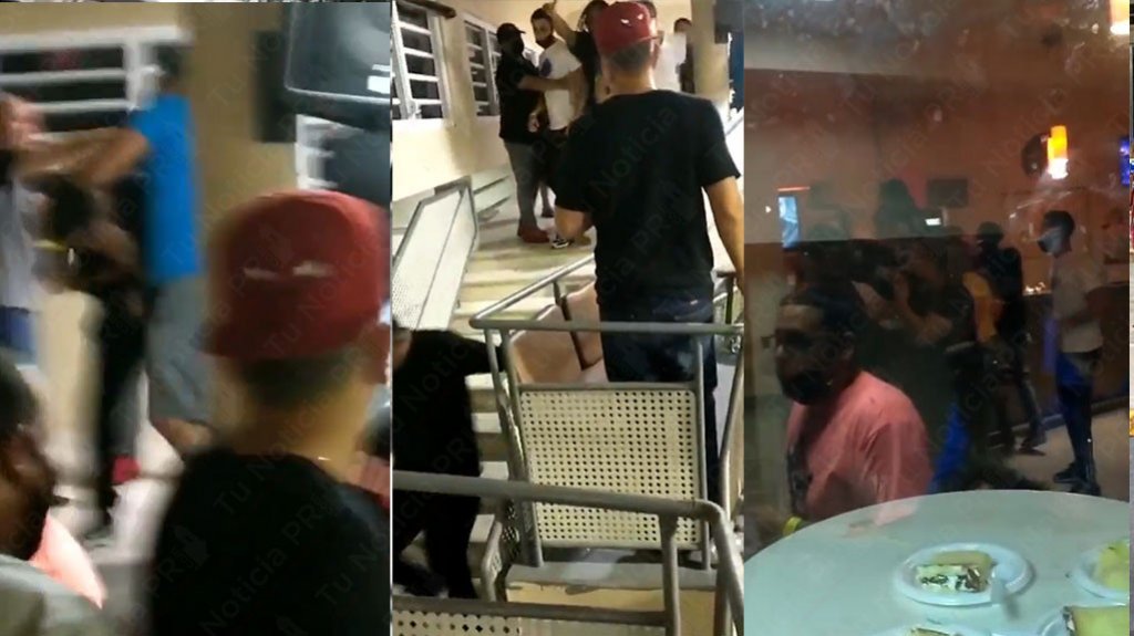  En video: Mot&iacute;n en gallera de Salinas 