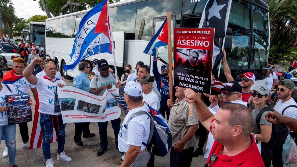  Cubanos de Miami, rumbo a Washington por ayuda para un &ldquo;pueblo indefenso&ldquo; 