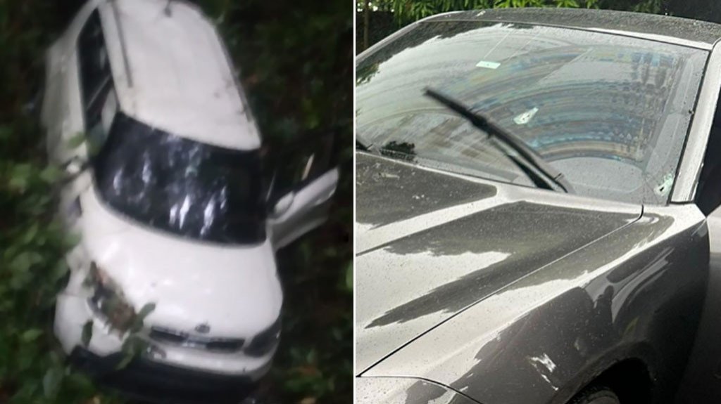  Polic&iacute;a recupera veh&iacute;culo robado tras balacera en Ceiba 