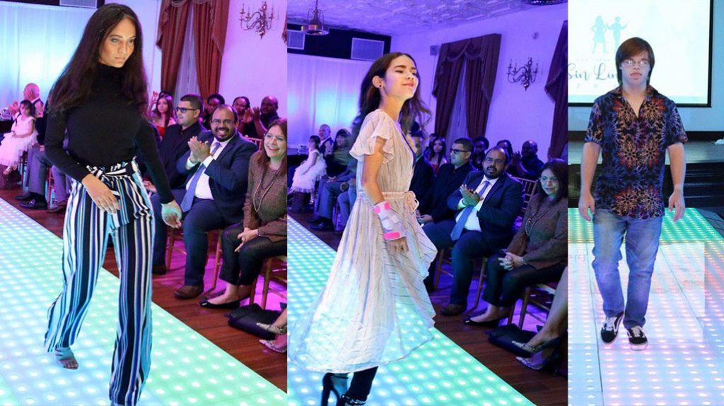  Desfilan por la pasarela de modas ni&ntilde;os con necesidades especiales en El Capitolio 