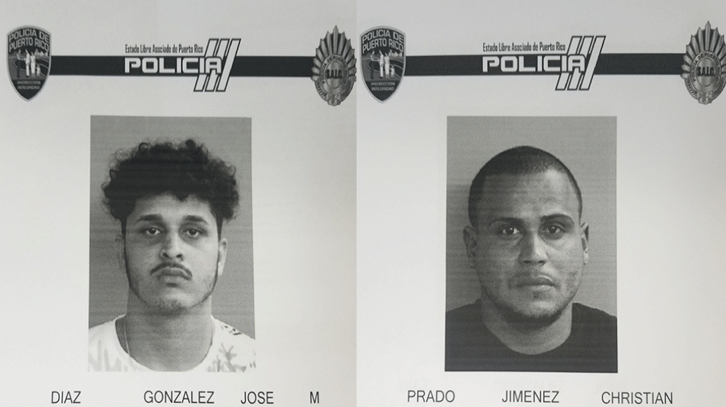  Dos arrestados con un rifle y pistolas en Aguada 