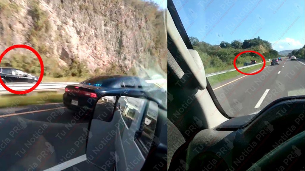  En video momento que conductor de 86 a&ntilde;os en contra del transito provoca accidente ayer en Sabana Grande 