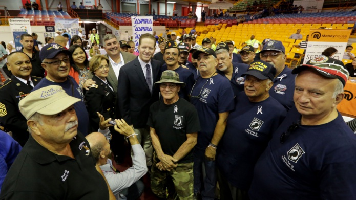 SECRETARIO DE ESTADO CELEBRA DIA DEL VETERANO