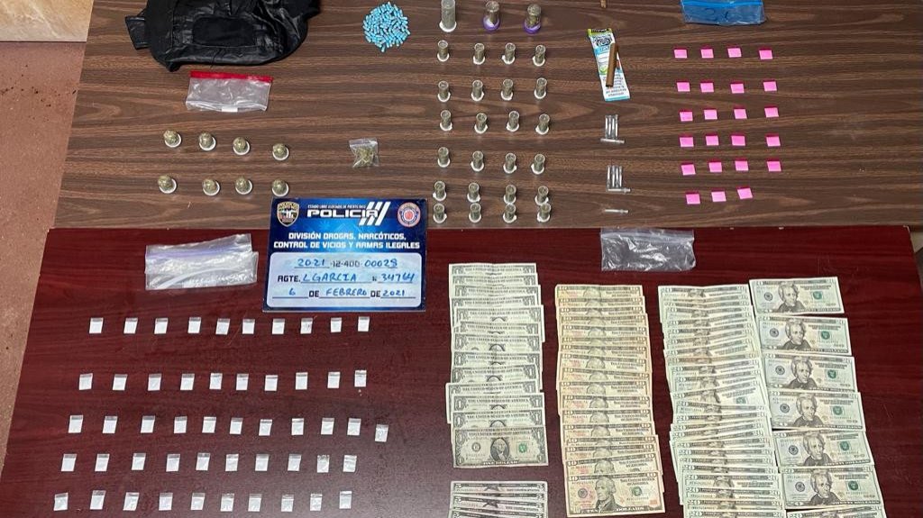  4 arrestados por drogas anoche en Rio Grande 