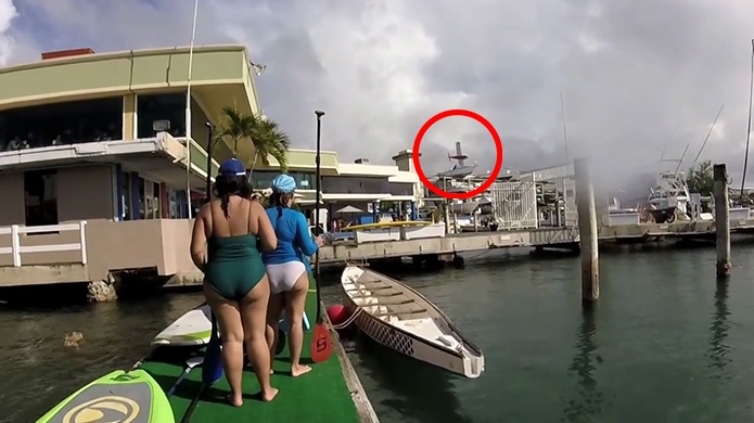 Publican video del momento en que se estrellÃ³ avioneta ayer en San Juan 