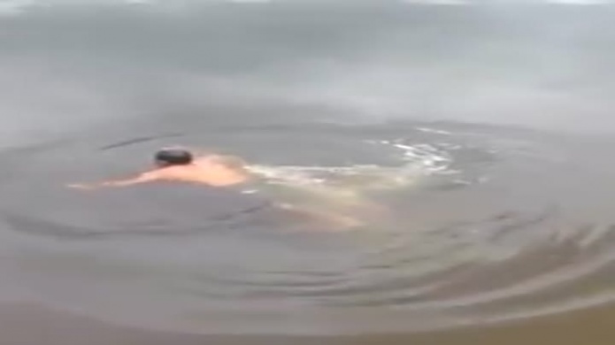 Video: Graban la muerte de un "encantador de cocodrilos", atacado por un reptil en un rÃ­o