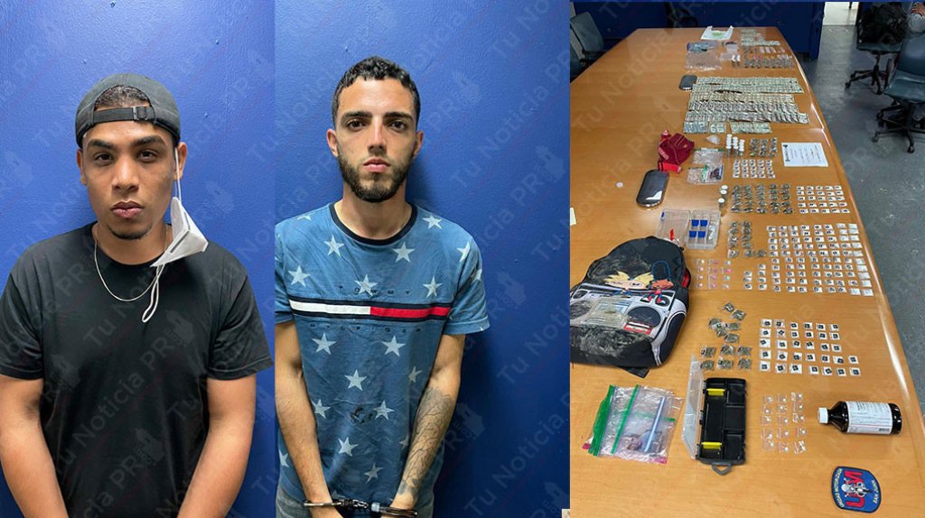  Arrestan a dos hombres en la Perla luego de ocuparles drogas 